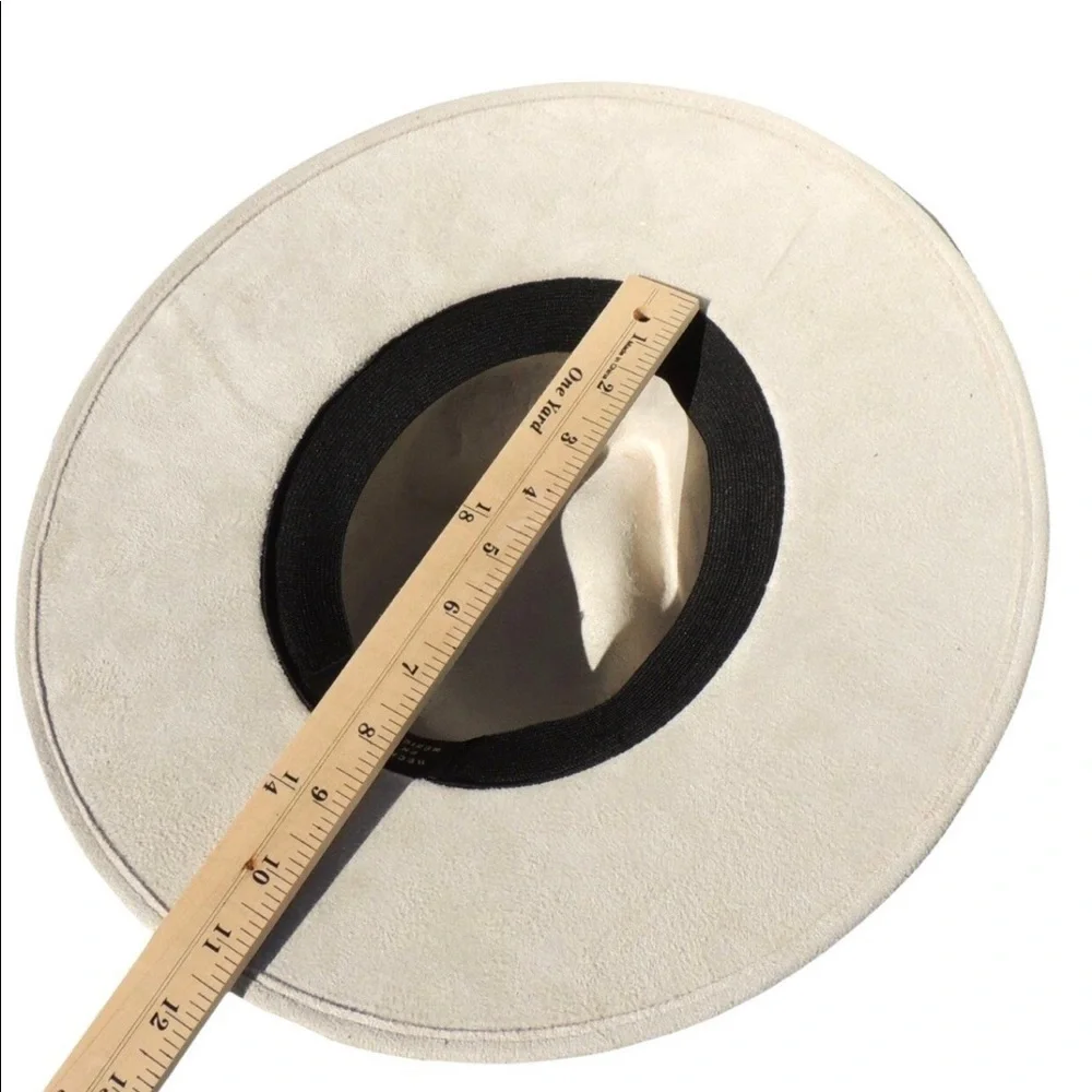 Handmade wide brim hat made in Mexico hand painted - Picture 13 of 15